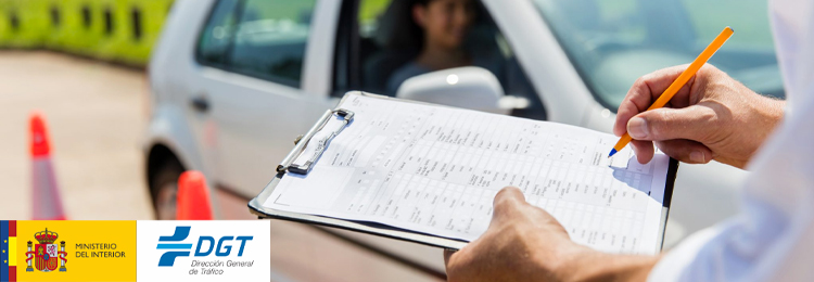 Nota examen conducir en Murcia